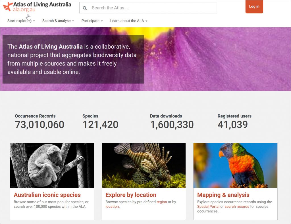 Atlas of Living Australia