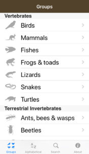 Field Guide to Tasmanian Fauna app