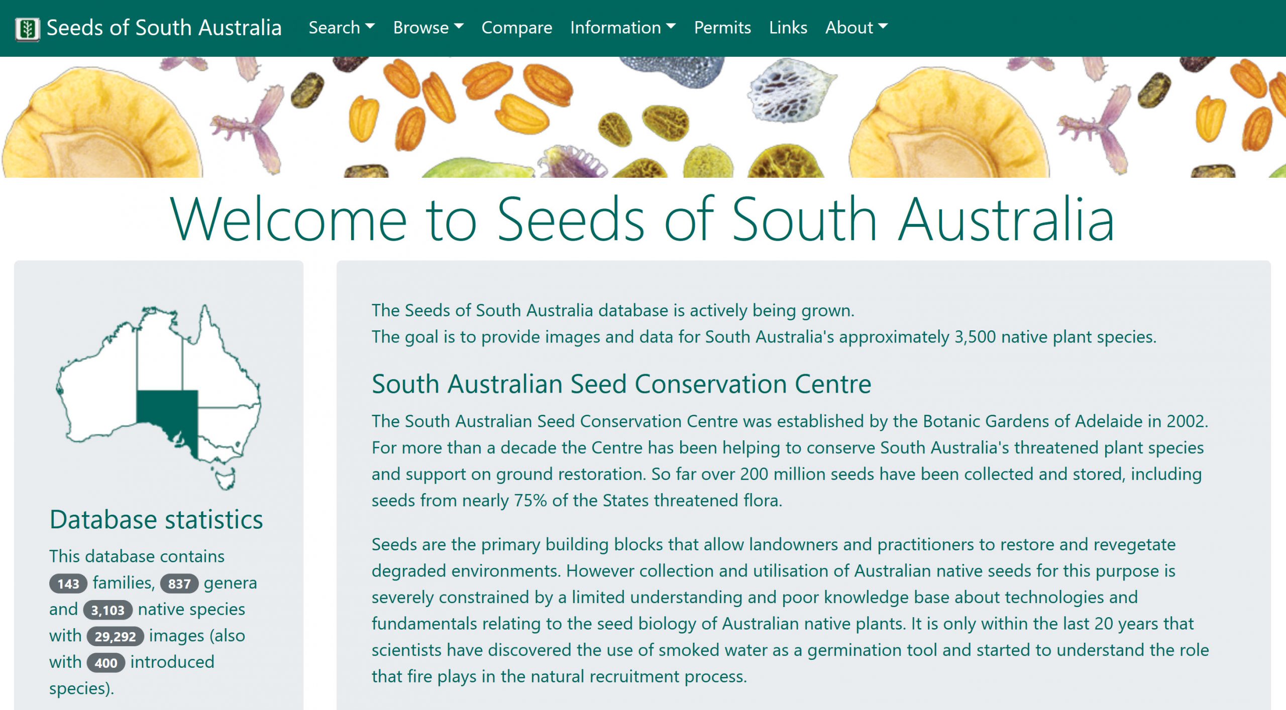 Seeds of South Australia Book Cover